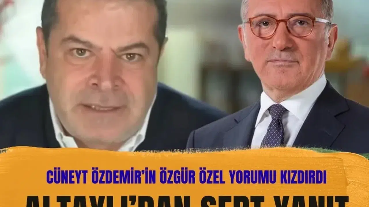 Cüneyt Özdemir’in Özgür Özel Yorumuna Fatih Altaylı’nın Yanıtı
