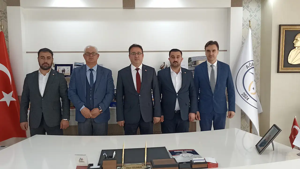 Ağrı Ticaret Borsası’na Defterdar Şimşek’ten Önemli Ziyaret