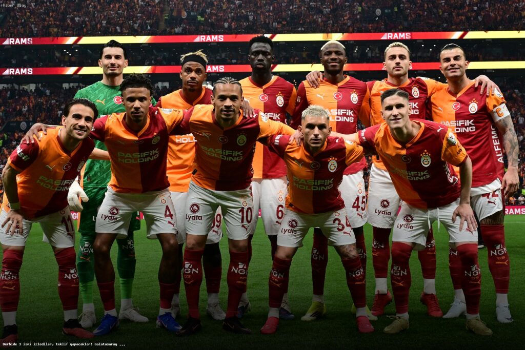 Galatasaray, derbide 3 futbolcu için harekete geçti!