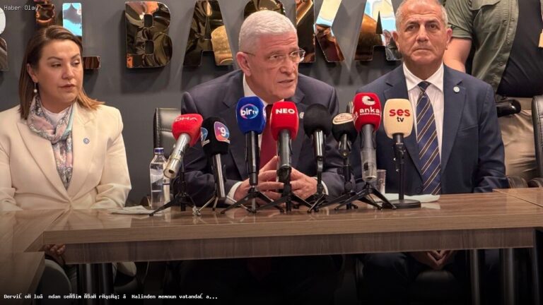 Dervişoğlu’ndan Seçim İhtiyacı Üzerine Çarpıcı Açıklamalar