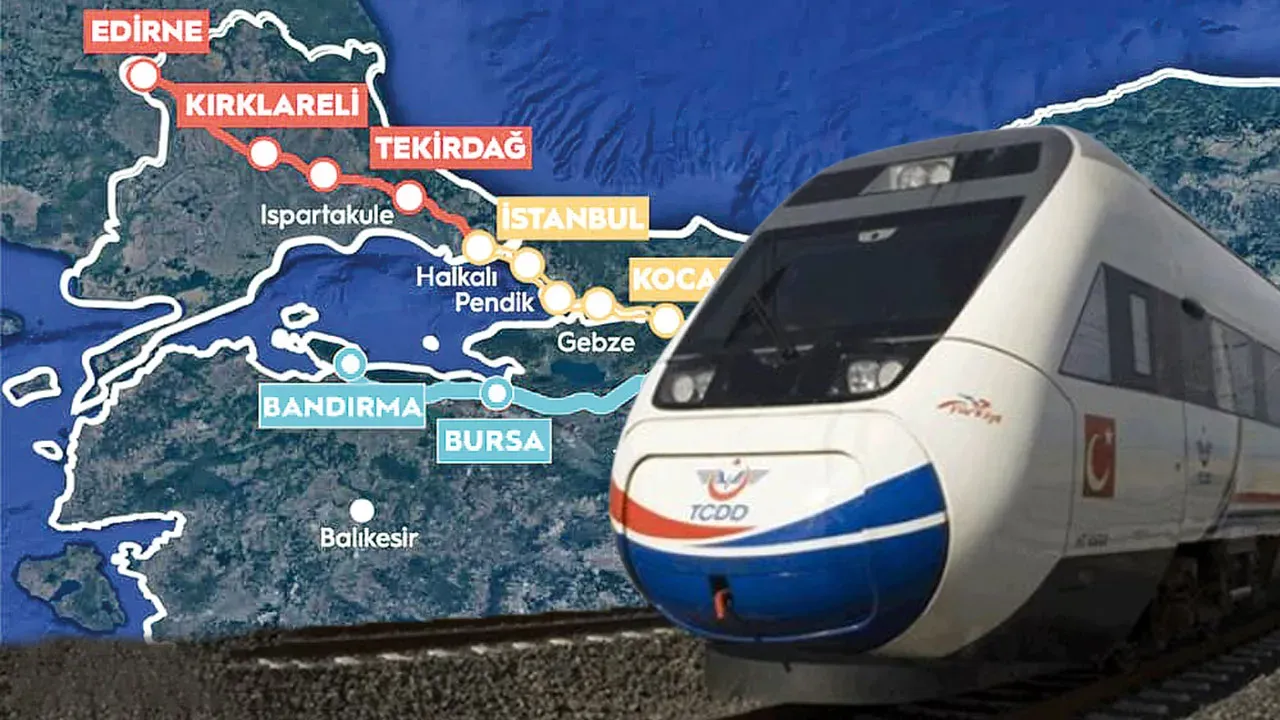 Bursa’da Yüksek Hızlı Tren Hattı için Tarih Verildi