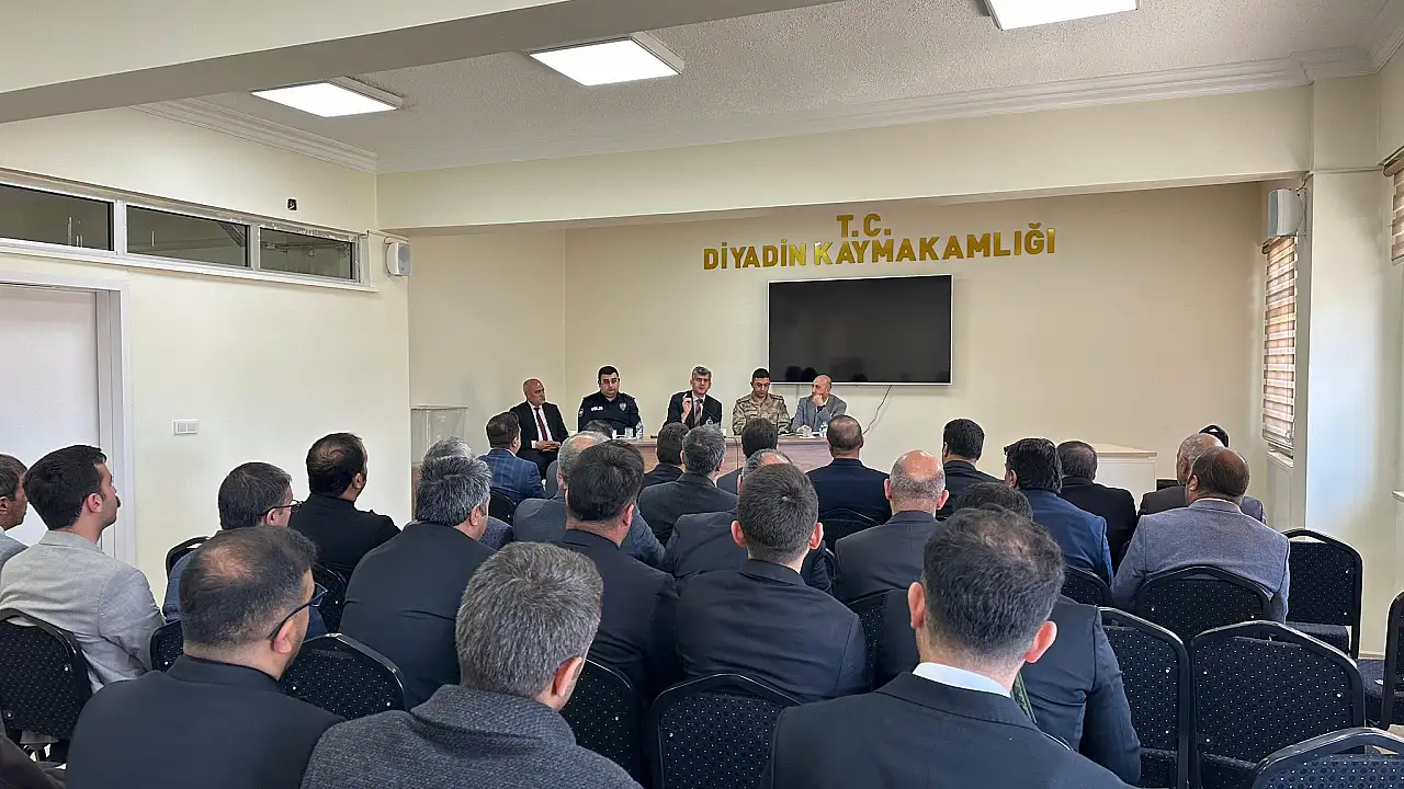 Diyadin’de Okul Güvenliği İçin Önemli Toplantı Yapıldı