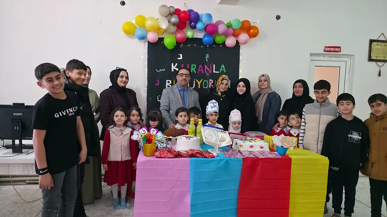 Doğubayazıt’ta Küçüklerin Kur’an’a Geçişi Coşkuyla Kutlandı