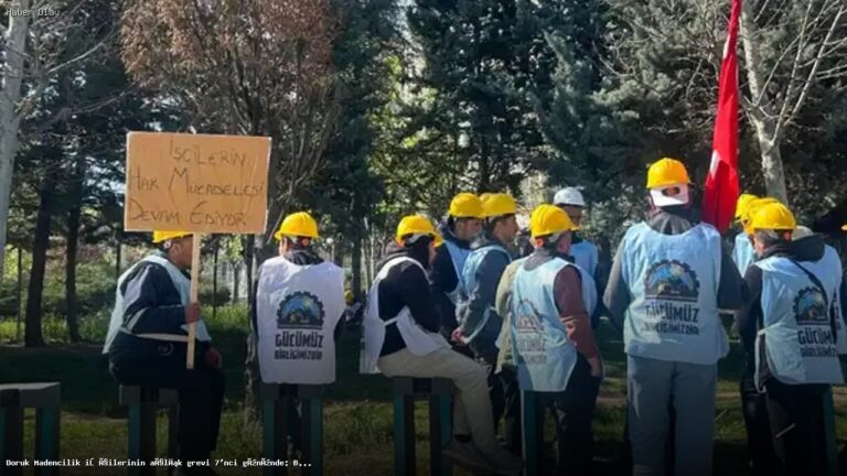Doruk Madencilik İşçileri Açlık Grevinde Neler Yaşanıyor?