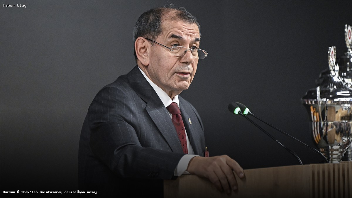 Dursun Özbek’in Galatasaray’a Verdiği Destek Mesajı