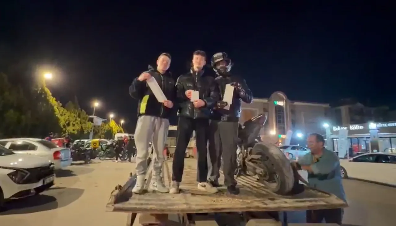 Ehliyetsiz Motosiklet Sürücüsüne Şok Ceza! 58 Bin Lira
