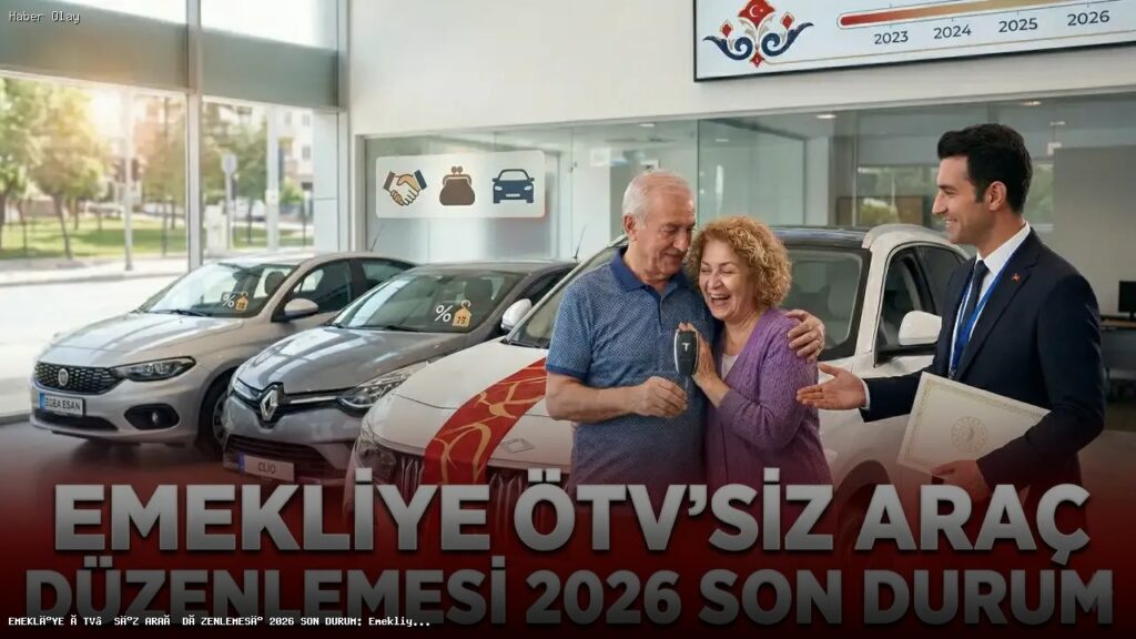 Emekliye ÖTV’siz Araç Düzenlemesi 2026: Şartlar ve Fiyatlar