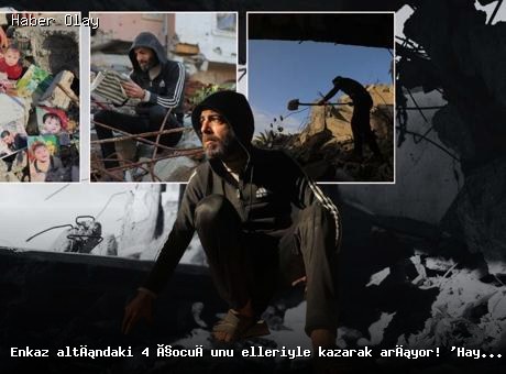 Gazze’de Yıkım: Enkaz Altında Kayıp Çocuklar Aranıyor