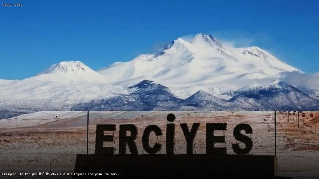 Erciyes Kayak Merkezi’nde Kar Yağışı: Sezon Başlangıcı Ne Zaman?