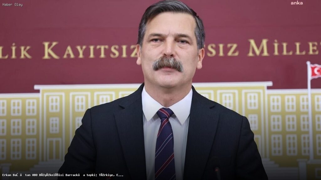 Erkan Baş, ABD Büyükelçisi Barrack’a Sert Tepki Gösterdi