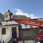 Erzurum’da bayrak yere düşmesin diye seferber oldular