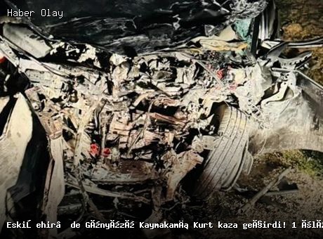 Eskişehir’de kaymakam kaza geçirdi: 1 ölü, 2 yaralı