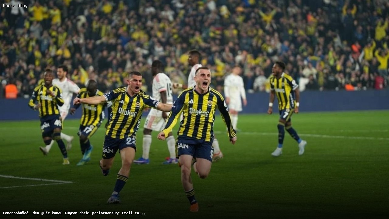 Fenerbahçe derbilerdeki üstün performansını sürdürüyor
