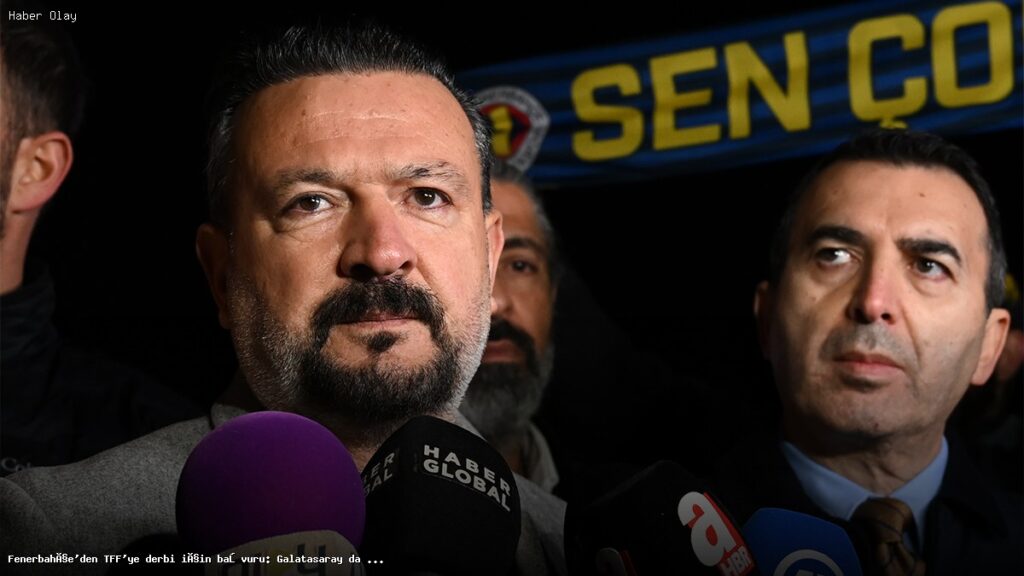 Fenerbahçe ve TFF’den Galatasaray’a derbi teklifi