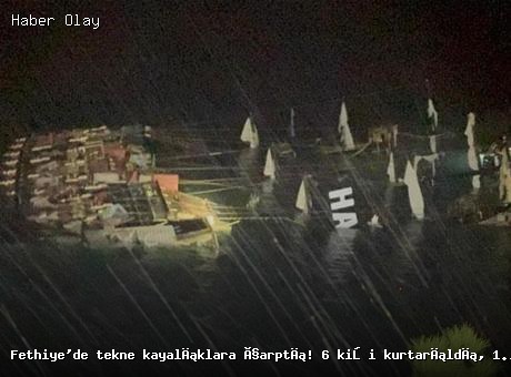 Fethiye’de tekne kazası: 6 kişi kurtarıldı, 1 kayıp