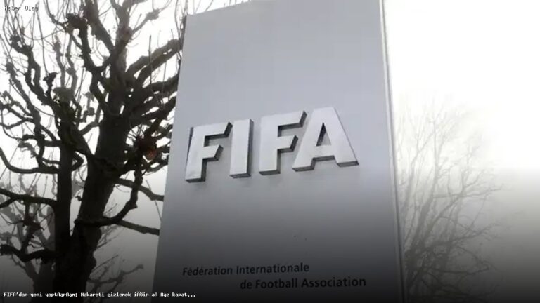 FIFA’nın Yeni Kuralı: Hakareti Gizlemeye Kırmızı Kart Cezası
