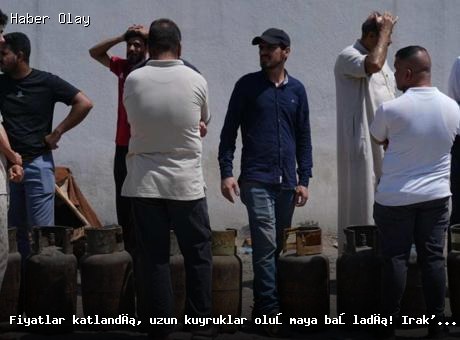 Bağdat’ta Tüp Krizi: Fiyatlar Yükseldi, Kuyruklar Uzadı