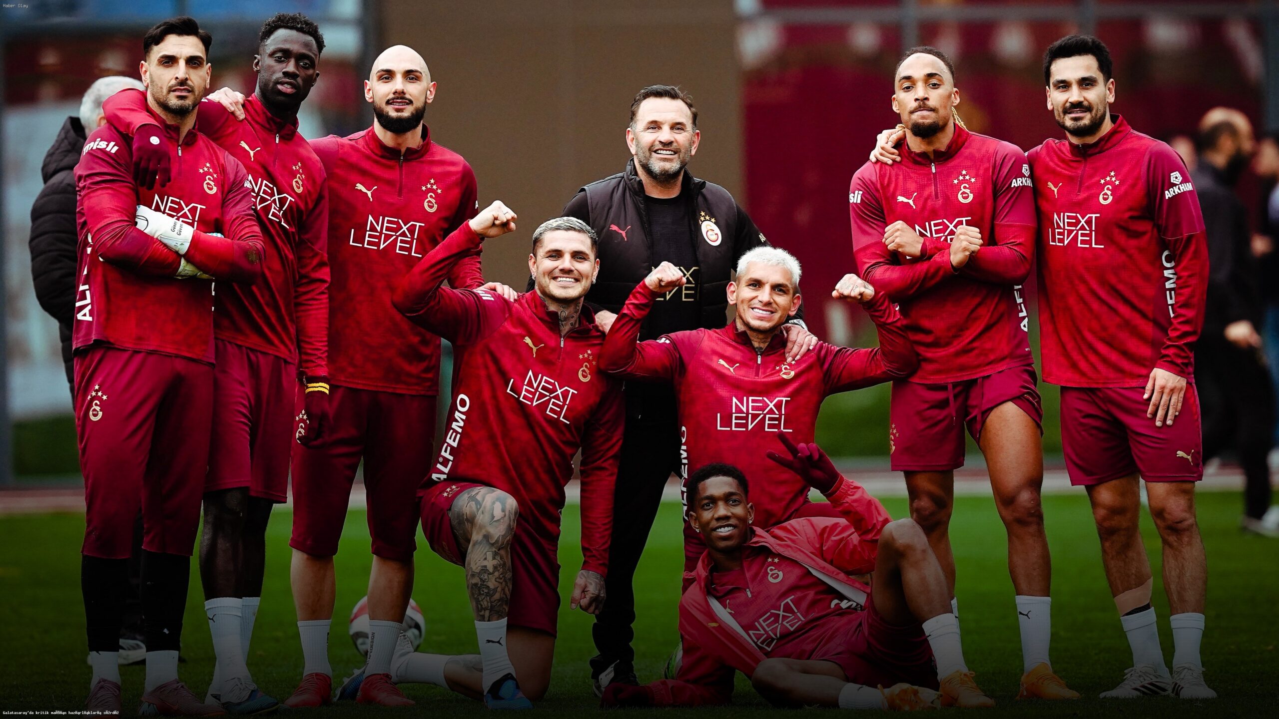 Galatasaray, Kritik Maç İçin Hazırlıklarını Sürdürüyor