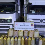 Gürbulak’ta Durdurulan TIR’da 600 Litre Kaçak Akaryakıt Bulundu
