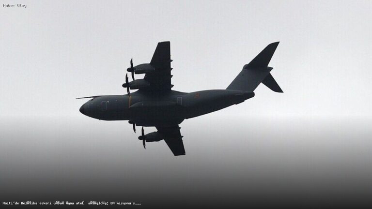 Haiti’de Belçika Askeri Uçağına Saldırı: Neler Oldu?
