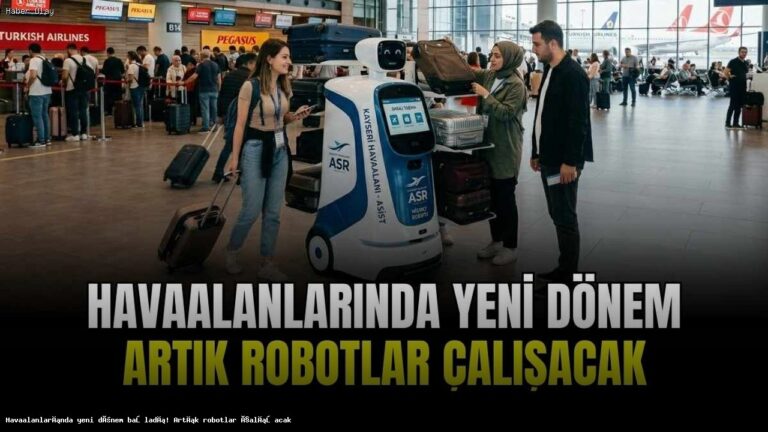 Havalimanlarında Robot Devrimi: Nasıl Çalışacaklar?