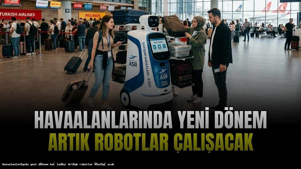 Havalimanlarında Robot Devrimi: Nasıl Çalışacaklar?