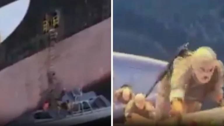 Hürmüz Boğazı’nda İran’ın el koyduğu gemilerin görüntüleri yayınlandı