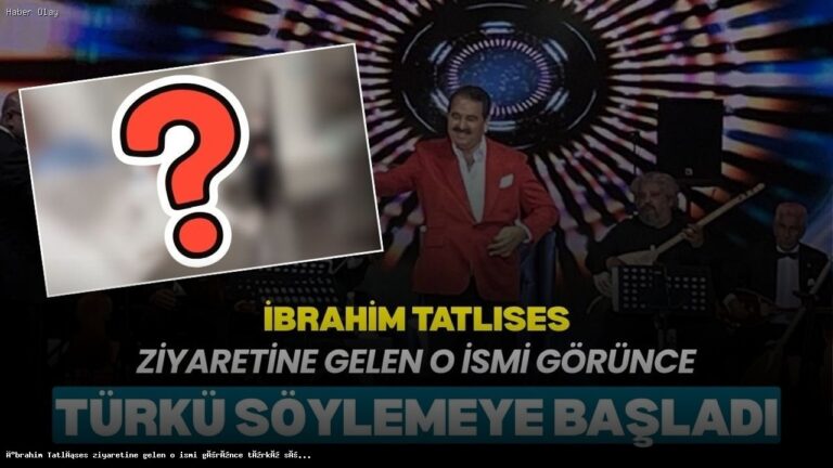 İbrahim Tatlıses Kimdir? Ziyaretçilerinden Moral Buldu