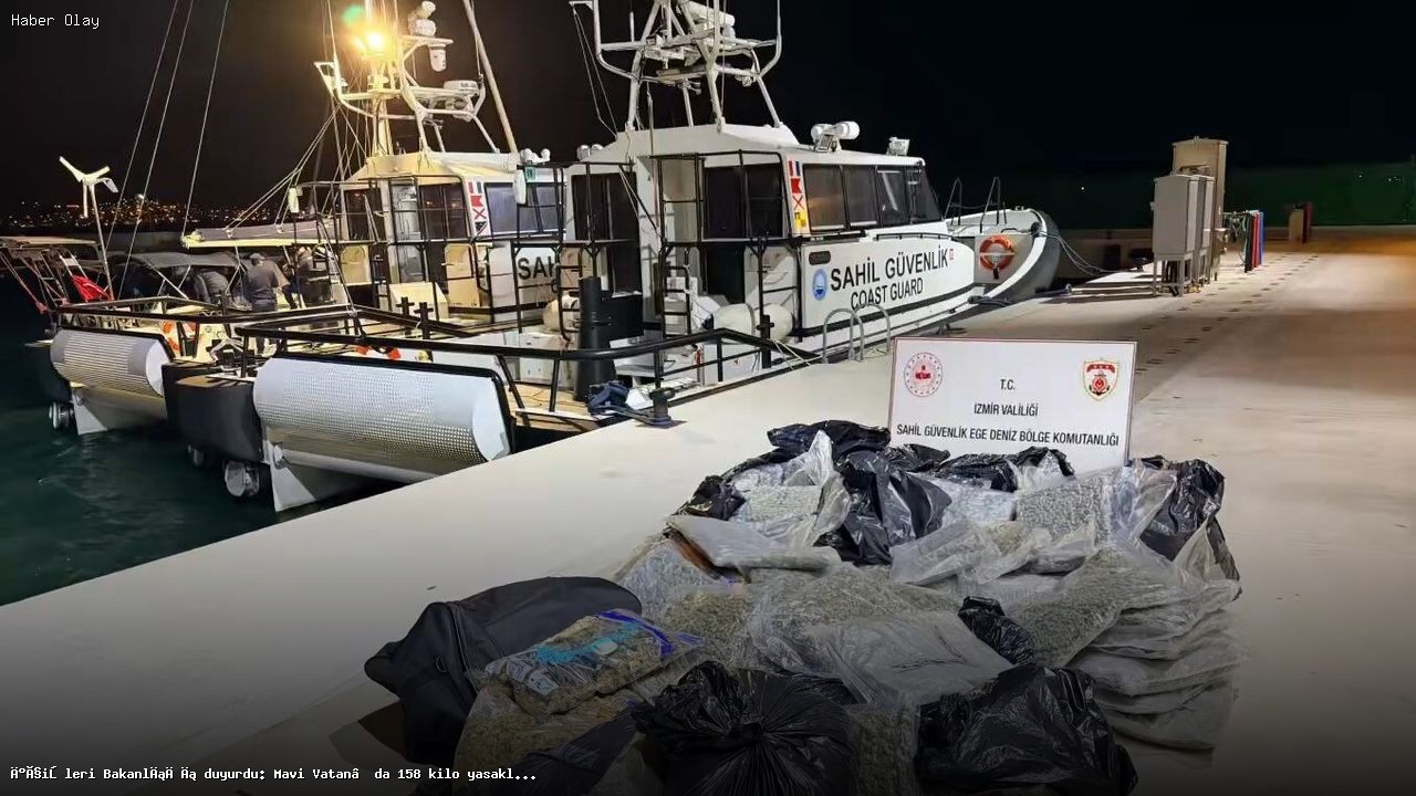 Ayvalık’ta 158 Kilo Uyuşturucu Madde Ele Geçirildi