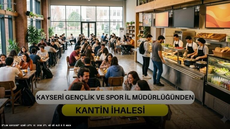 Kayseri’de Spor Salonu Kantini Kiralama İhalesi Nasıl Yapılır?