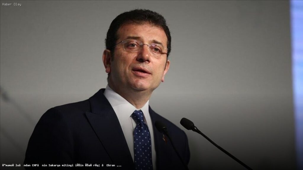 İmamoğlu’ndan Sakarya Mitingine Davet: Ekran Başında Olacağım