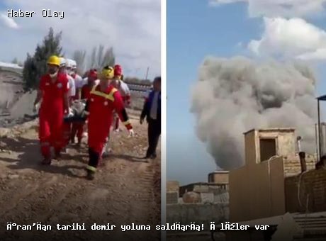 İran’da demir yoluna saldırı: 3 ölü, 3 yaralı