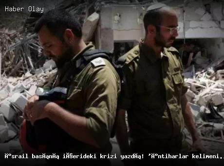 İsrail’de intihar vakaları artıyor: Asker ve polis üzerindeki baskı