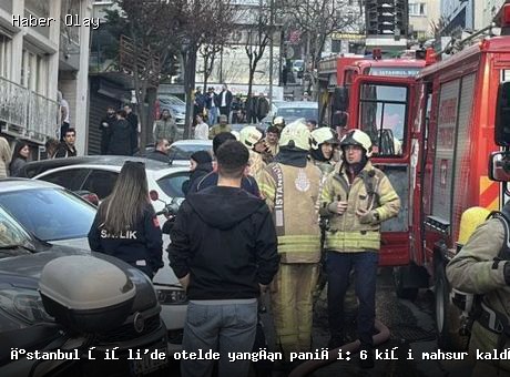 İstanbul Şişli’de otelde yangın: 6 kişi kurtarıldı