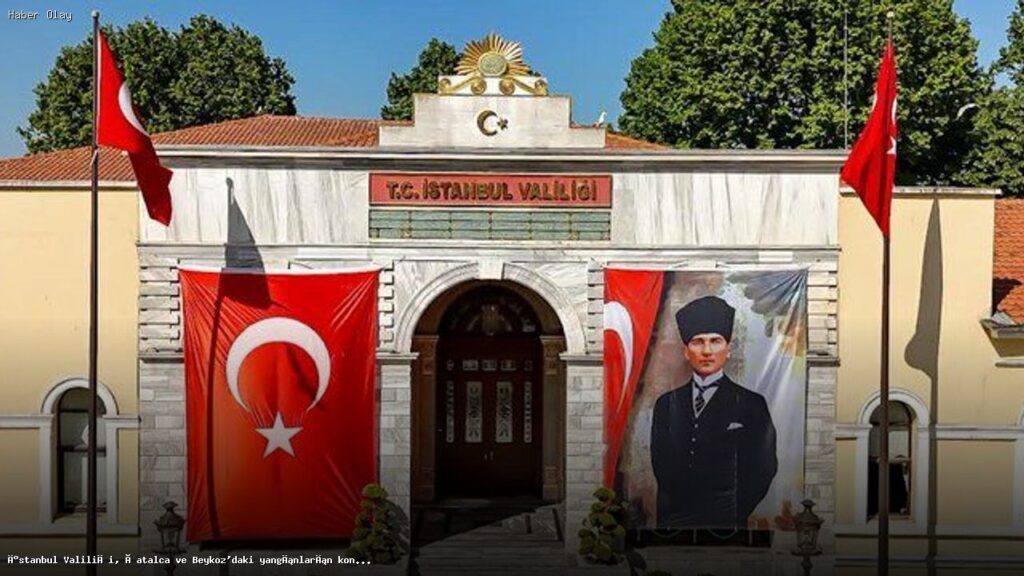 İstanbul’daki Orman Yangınları Kontrol Altına Alındı