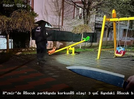 İzmir’de çocuk parkında bıçaklı saldırı: 3 yaşındaki çocuk yaralandı