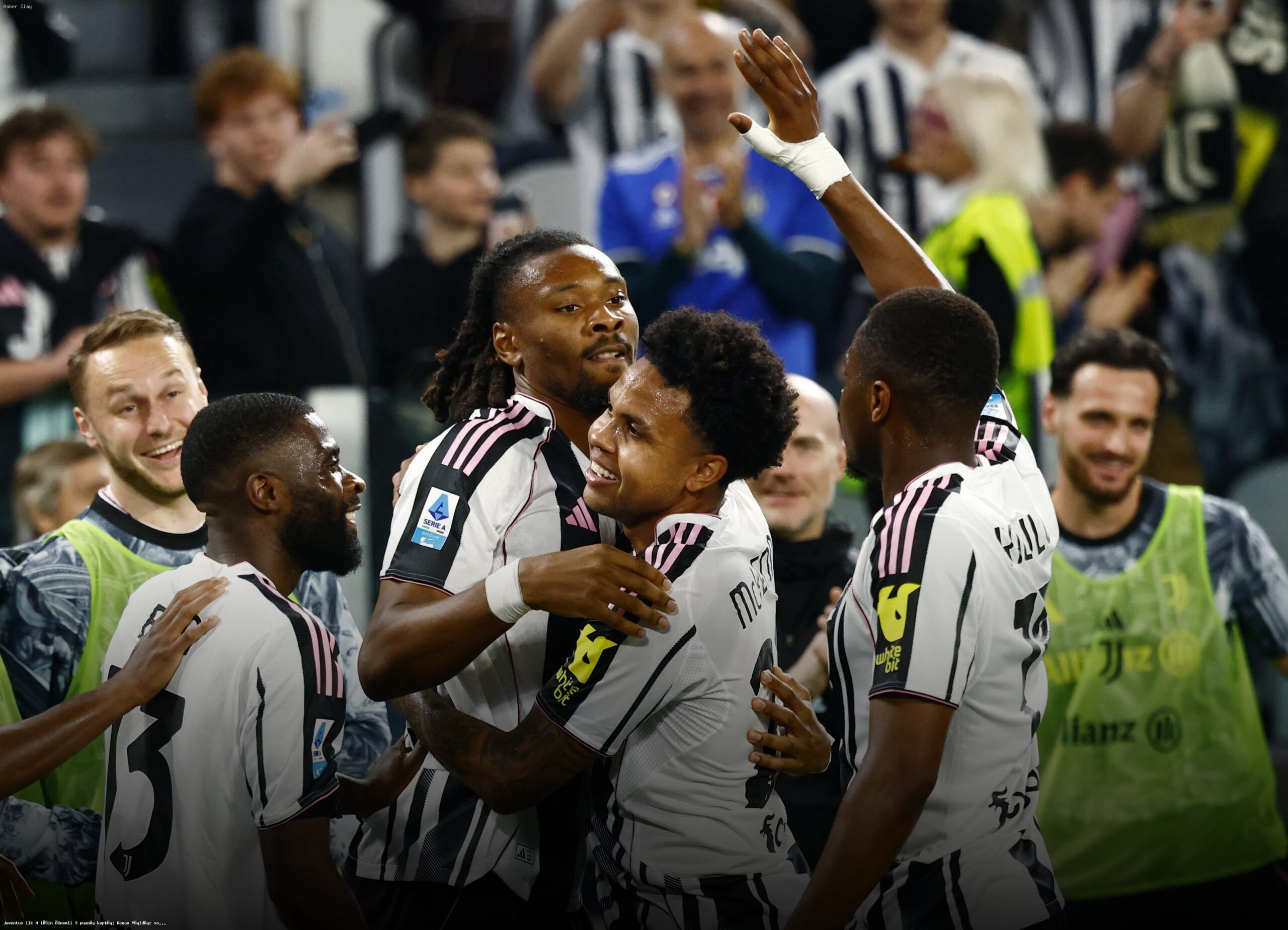 Juventus, 4. Sıra İçin Kritik 3 Puanı Aldı
