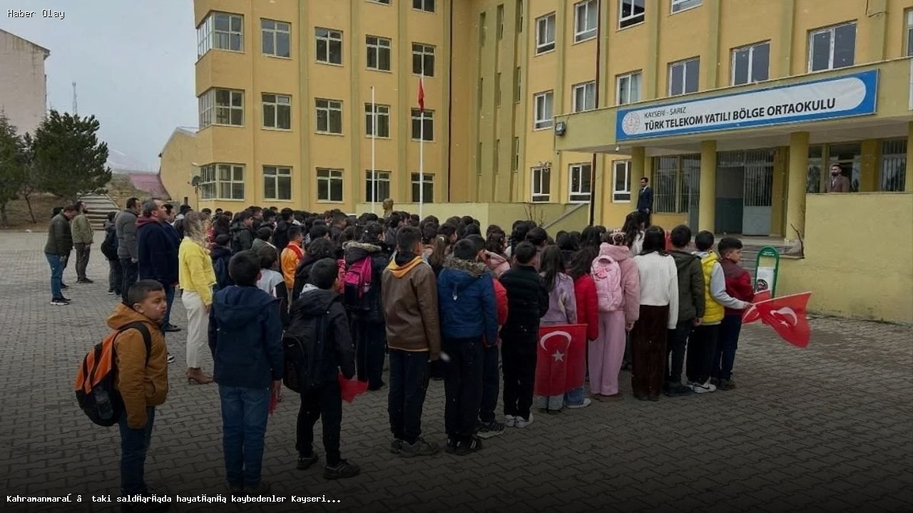 Kahramanmaraş Saldırısında Hayatını Kaybedenler Kayseri’de Anıldı