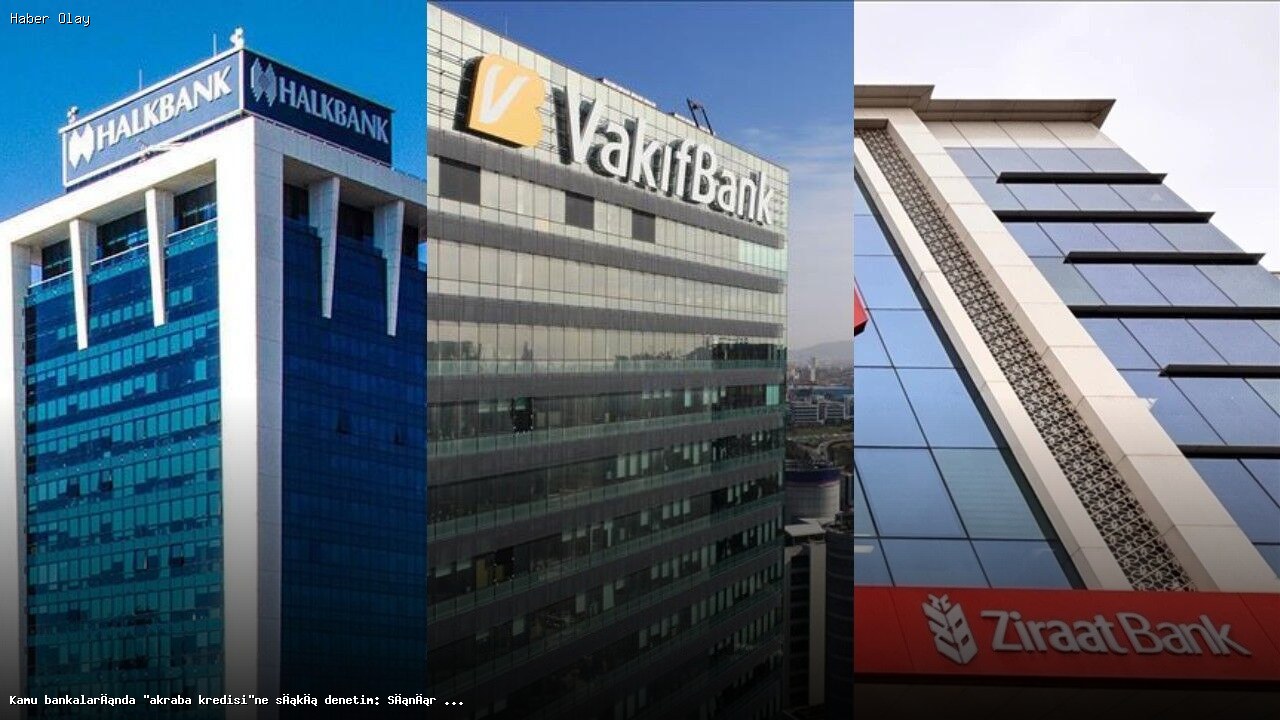 Kamu Bankalarında Akraba Kredisine Sıkı Denetim