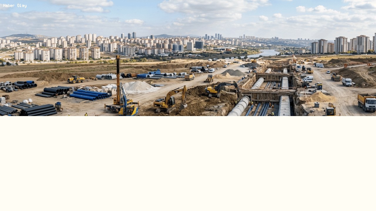 Kanalizasyon ve Su Projesi İçin İhale Detayları