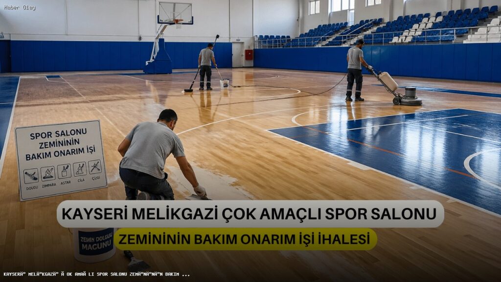 Kayseri Melikgazi Spor Salonu İhalesi Ne Zaman Yapılacak?