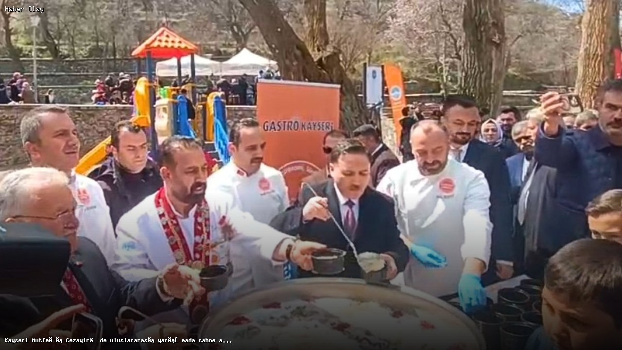 Kayseri Mutfağı Cezayir’de Uluslararası Yarışmada Tanıtılacak
