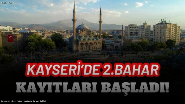 Kayseri Spor Okulları’nda Yeni Dönem Kayıtları Başladı