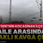 Kayseri’de Aile İçi Bıçaklı Kavga: İki Yaralı