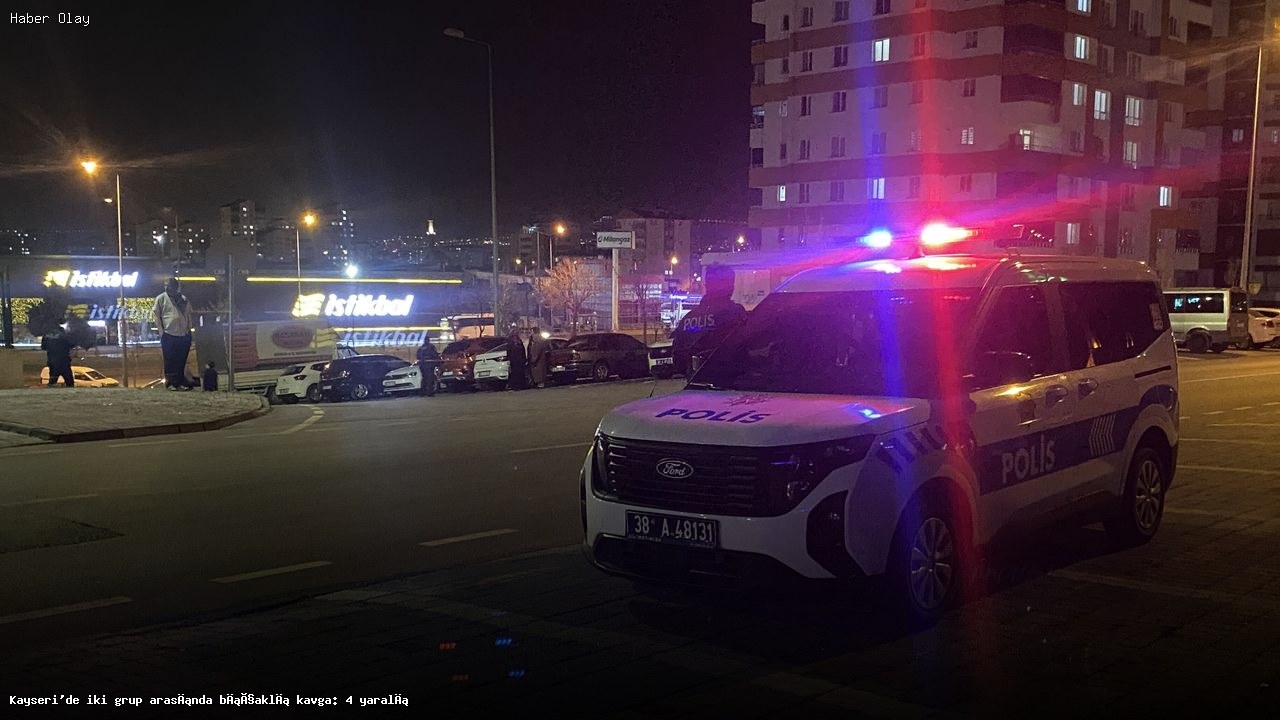 Kayseri’de Bıçaklı Kavga: Dört Kişi Yaralandı