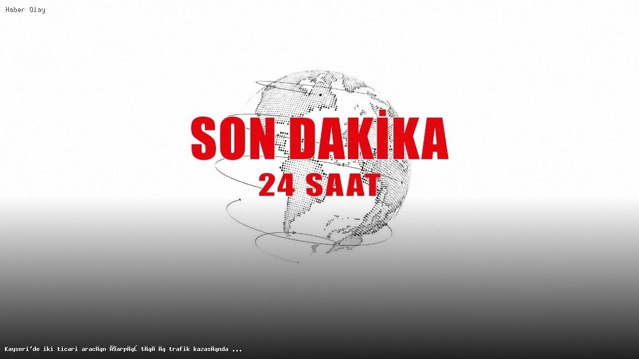 Kayseri’de İki Ticari Araç Çarpıştı: 6 Yaralı