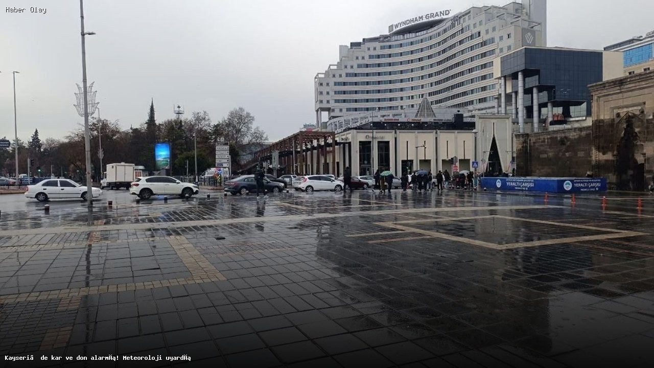 Kayseri’de Kar ve Don Alarmı! Meteoroloji Açıklama Yaptı