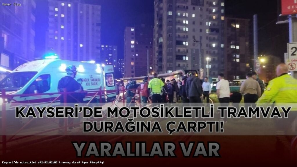 Kayseri’de Motosiklet Kazası: İki Genç Yaralı