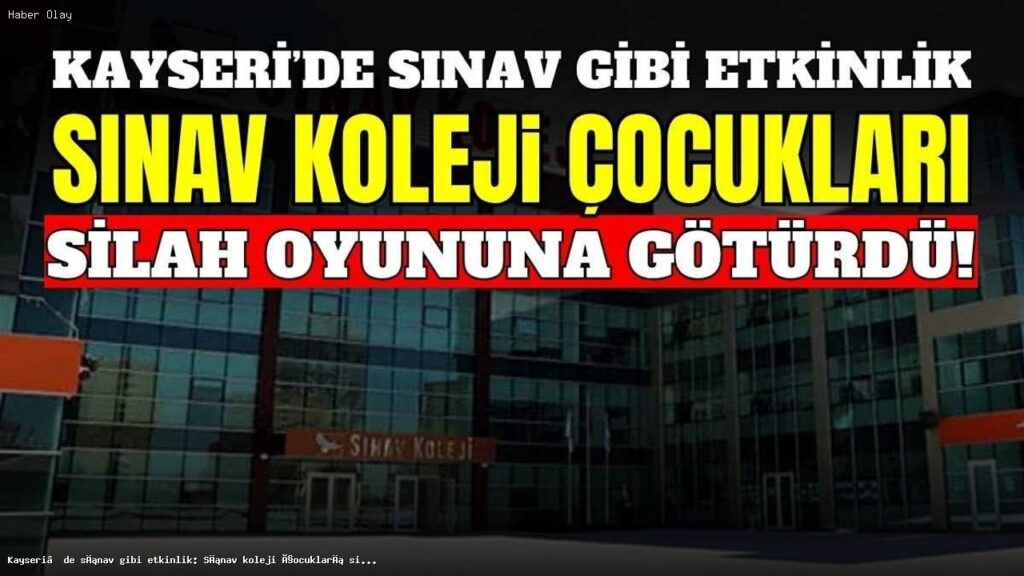 Kayseri’de Okul Etkinliği Neden Tepki Topladı?