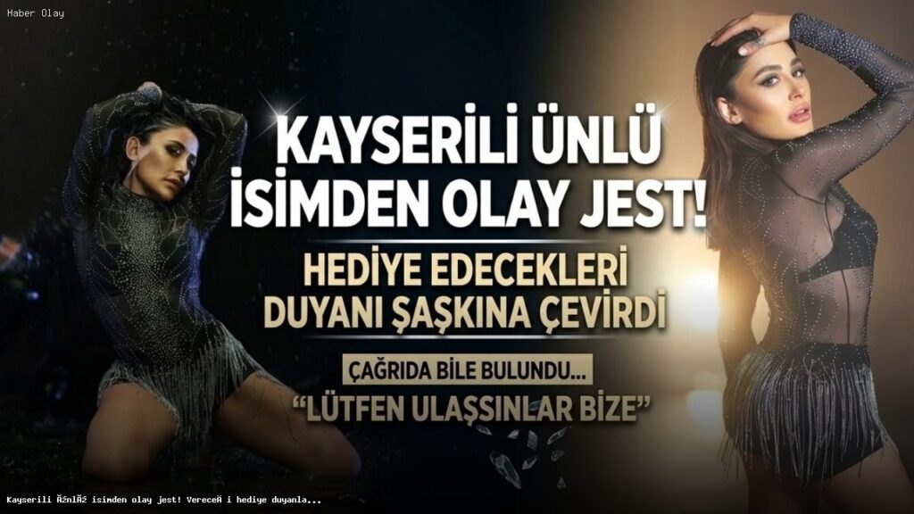 Melek Mosso’dan Duygusal Hediye: Gelinlikleri İhtiyaç Sahiplerine